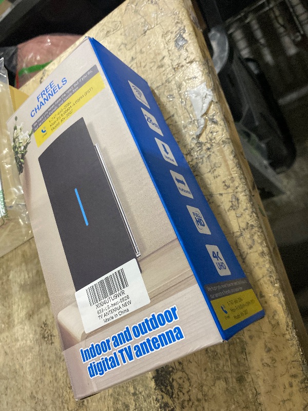 Photo 1 of 3200+ Miles Range Upgraded TV Antenna, Strongest Digital Antenna for Smart TV Indoor Outdoor with Amplifier, Long Range 360° Reception HD Local Channels, Supports 8K, 4K, 1080P for All TVs-38FT Cable