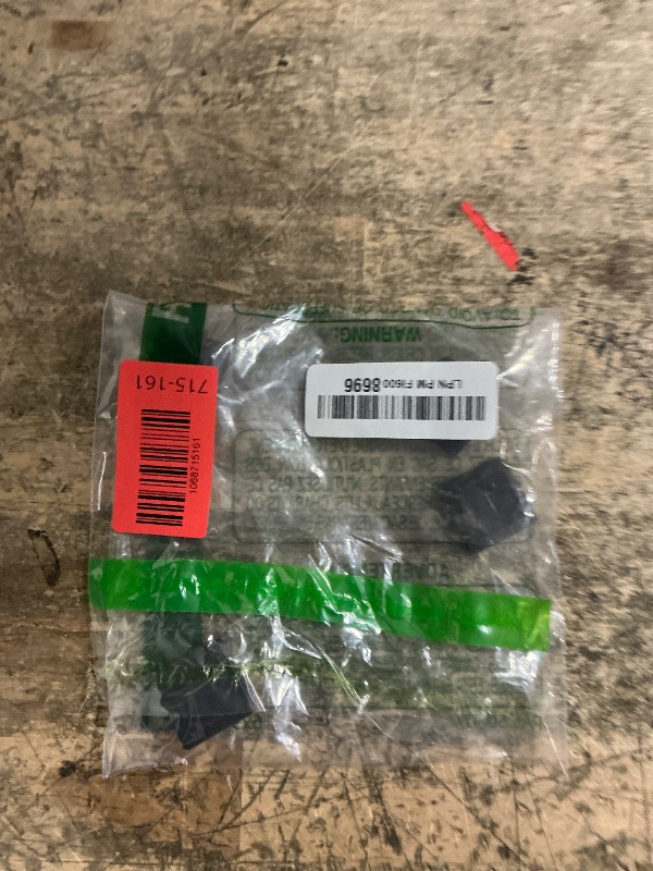 Photo 1 of 1 Inch (25 mm) Square Plastic Plugs Tubing End Caps for Square Tubing Post (4 Pack)