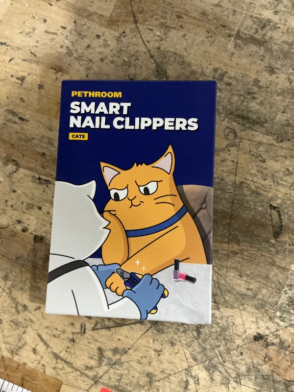 Photo 1 of [PETHROOM] Cat Nail Clipper Trimmer for Indoor Cats with Circular Cut Hole (2mm) | Premium Sturdy Stainless Steel Blade Cat Claw | Safe, Easy, Accurate, Quiet & Fast | Avoid Overcutting