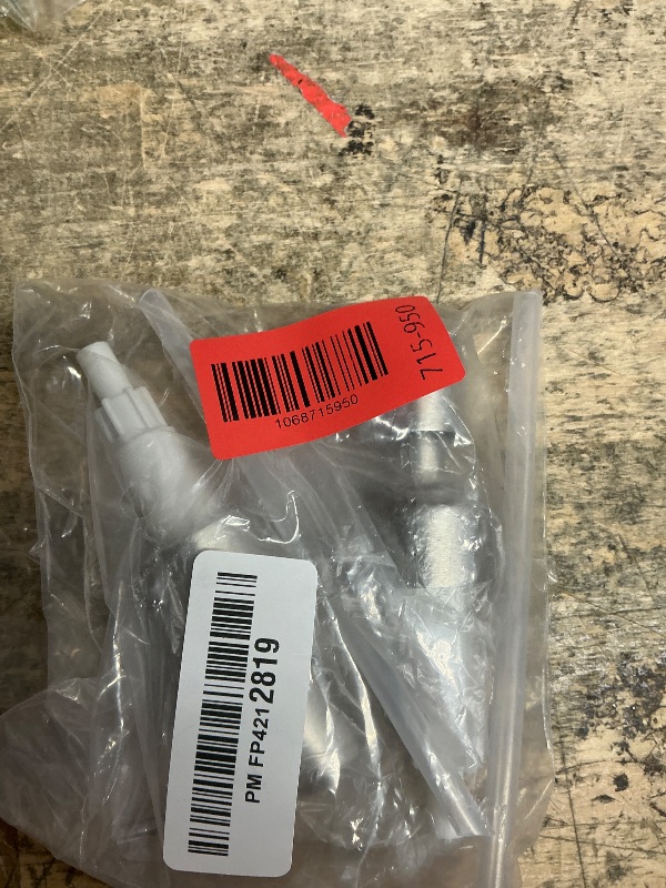 Photo 1 of 2 Pack Dispenser Pump Head Rust Proof Pump Replacement 304 Stainless Steel Liquid Soap Dispenser for Kitchen, Bathroom 2.5cm Soap Dispenser