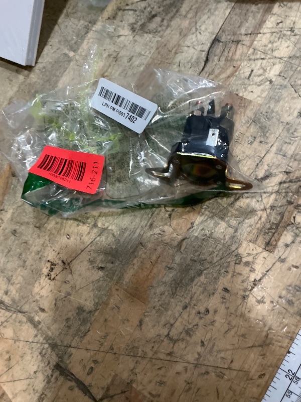 Photo 1 of 435-700 Starter Solenoid 3 Terminal 12V Compatible with Stens Starter Solenoid Husqvarna 539101714 Trombetta 812-1221-211 854-1221-210 93265-9 93265WR