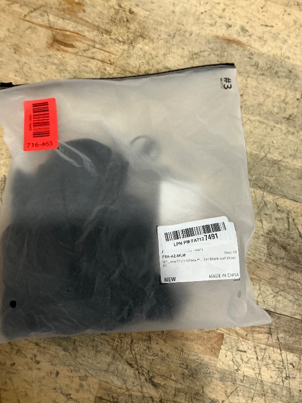 Photo 1 of (ONLY BLACK SHIRT) Milumia Girl's 3 Pack Heart Print Ruched Ribbed Knit Tank Tops Sleeveless Summer Tops Set Black and Khaki 8Y