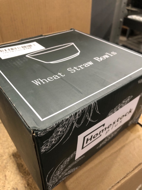 Photo 1 of 32 Ounce Cereal Bowls, Unbreakable Wheat Straw Fiber Bowl, Lightweight Kitchen Bowls Microwave & Dishwasher Safe BPA Free Bowls, E-Co Friendly Bowls Set for Cereal, Salad,Oatmeal, Soup,Snacks -6 Color