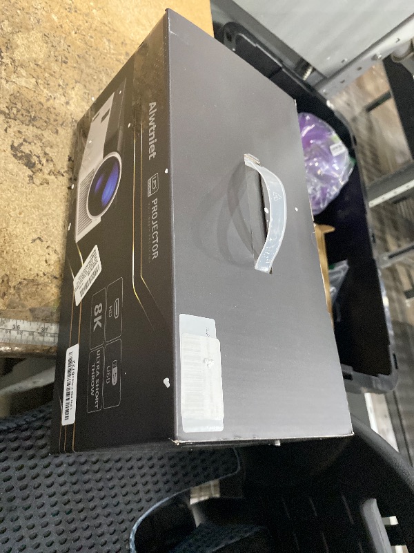 Photo 1 of [700 ANS & Electric Focus] Short Throw Smart Projector with Wifi and Bluetooth, Mini Projector 1080P 4K Support, Auto Correction Video Proyector for Home Theater Outdoor Use