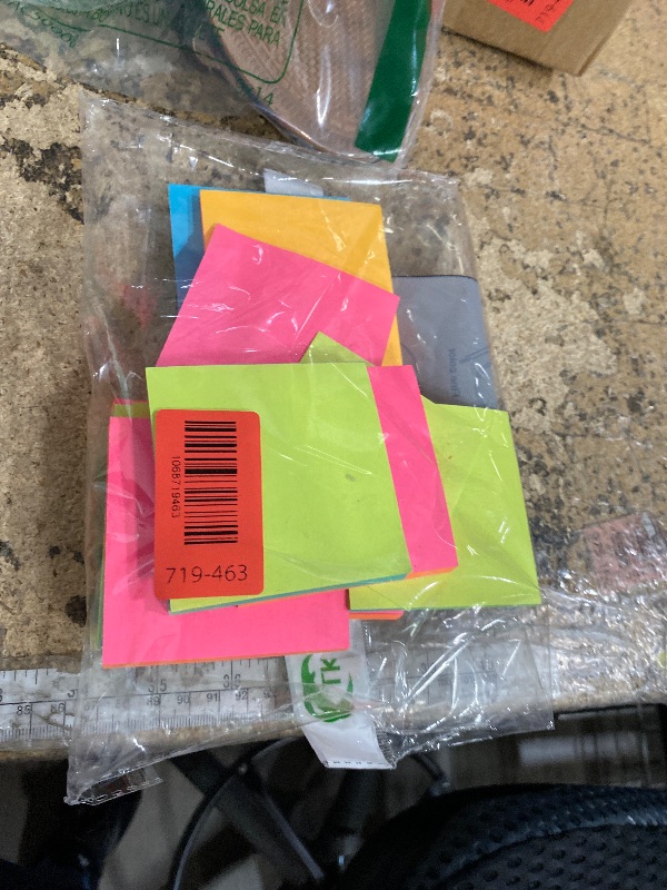 Photo 1 of (18 Pads) Pop Up Sticky Notes 3x3 Refills, Alternating Color, Strong Adhesive Memo Pad Bulk, Suitable for Home, Office, School, Clean Removal
