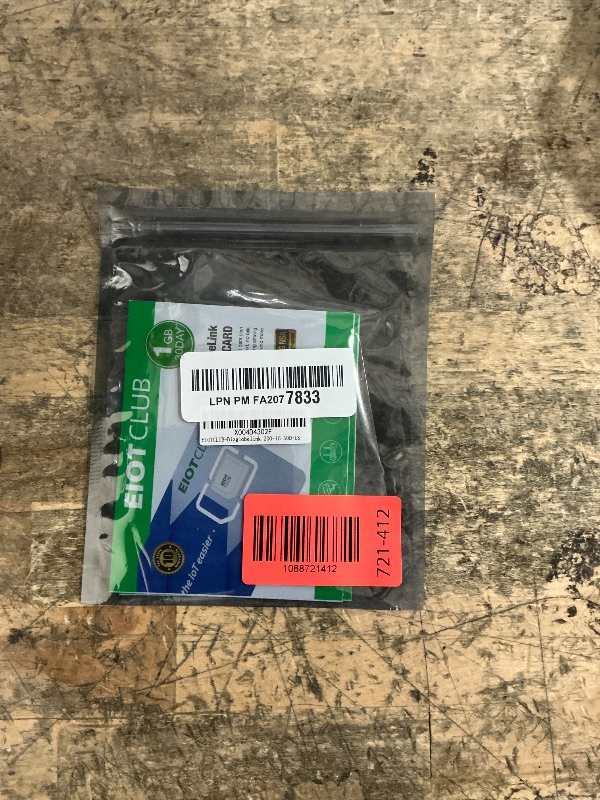 Photo 1 of (2 Pack) EIOTCLUB International Data SIM Card, Travel SIM Card for 200+ Countries, 1GB/30Day Prepaid Data SIM, 5G LTE Cellular for Phone Tablet Router WiFi Hotspots, No Roaming Charges