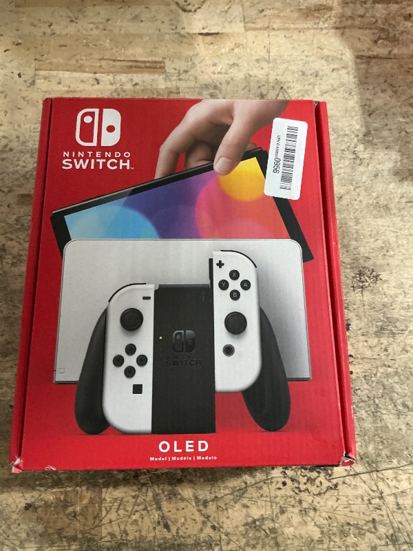Photo 1 of Nintendo Switch – OLED Model w/White Joy-Con