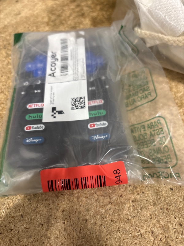 Photo 1 of (Pack of 2) Replacement Remote Control Only for Roku TV, Compatible for TCL Roku/Hisense Roku/Onn Roku/Sharp Roku/Element Roku/Westinghouse Roku/Philips Roku Smart TVs (Not for Roku Stick and Box)
