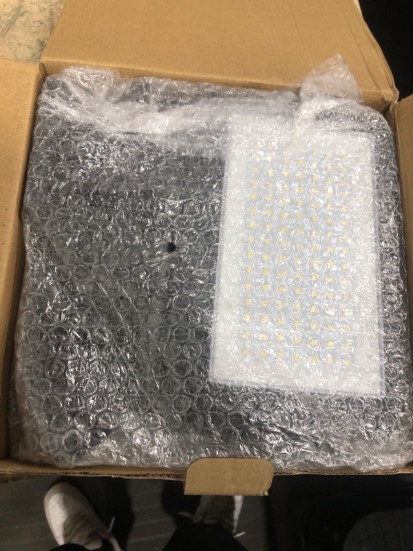 Photo 1 of ropelux Solar Outdoor Lights, 6000LM Motion Sensor Outdoor Light Double Big Solar Panels, IP65 Waterproof and 5 Modes, 218LEDs High Brightness Wider Illuminated Area Flood Lights for Garden Street