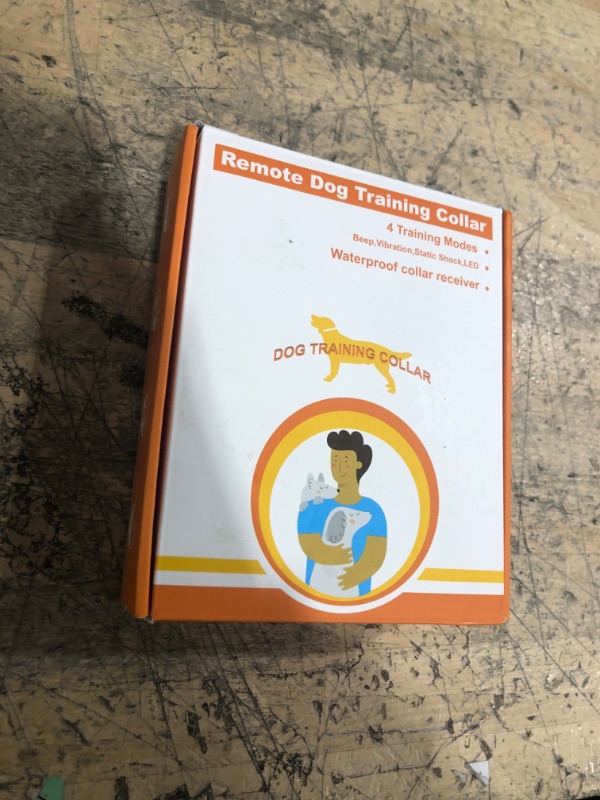 Photo 1 of *** FOR PARTS ONLY/ NON-FUNCTIONAL*** Dog Shock Collar, 3300ft Dog Training Collar with Remote, IPX7 Waterproof Rechargeable Sleek Modern Shock Collar for Small, Medium, Large Dogs with Beep, Vibration, Safety Shock, Light Mode, 8-120 lbs