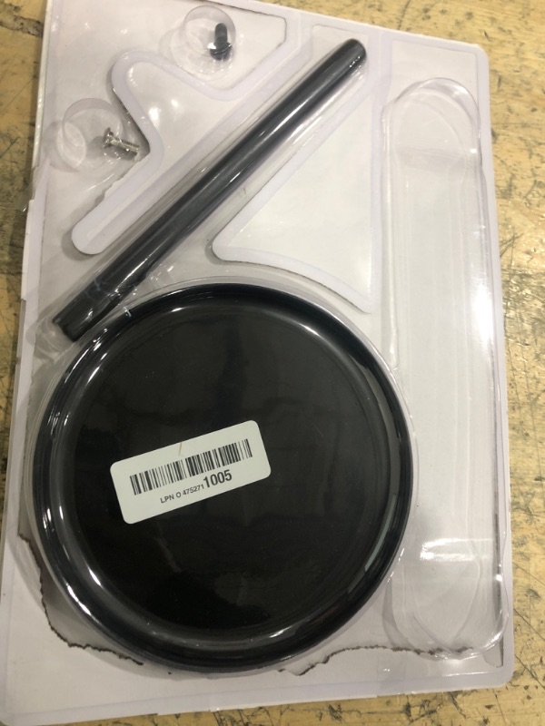 Photo 1 of ***MISSING ASSEMBLY PIECES*** Josmimic Headband Holder for Hair Accessories: Elegant Organizer with Storage Tray, Perfect for Girls' Vanity, Dresser, or Bathroom, Black