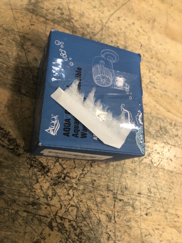 Photo 1 of AQQA Aquarium Wave Maker,3W/5W/10W/15W Suction Cup Fish Tank Single Powerhead Pump?110V/60Hz Ultra Quiet Submersible Circulation Pump,360°Adjustable For Freshwater Saltwater Black