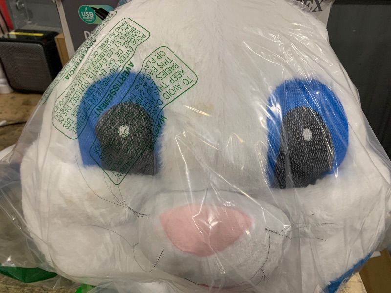 Photo 1 of GALAON Easter Rabbit With Vest Cute Plush Mascot Costume Party Dress