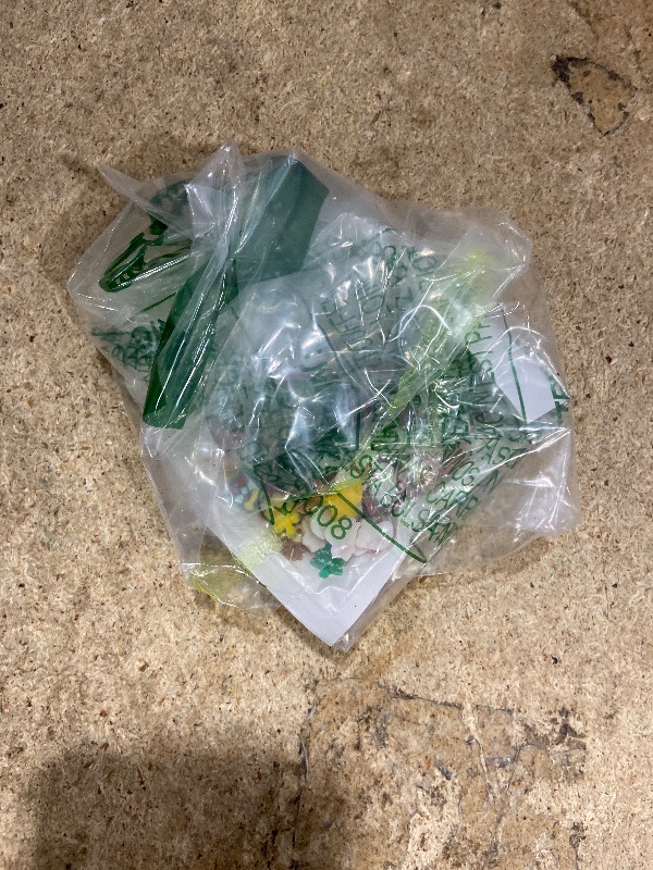 Photo 1 of 100 Pcs Mini Christmas Decorations Set, Miniature Resin Figurines Small Christmas Tree Santa Ornaments for Crafts Home Decor Micro Landscape Fairy Garden Accessories Xmas Gifts for Kids