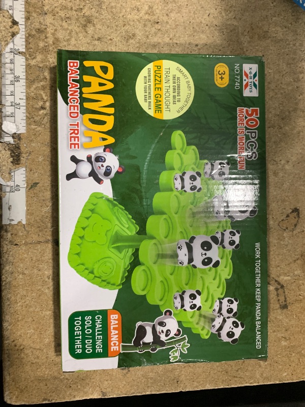 Photo 1 of ***MISSING DICE AND WHEEL***kykake Panda Balance Game Toys,Balance Game Tree Two-Player Parent-Child Interactive Family Tabletop Puzzle Montessori Toy,Pandas Board for Kids and Adults (Panda)