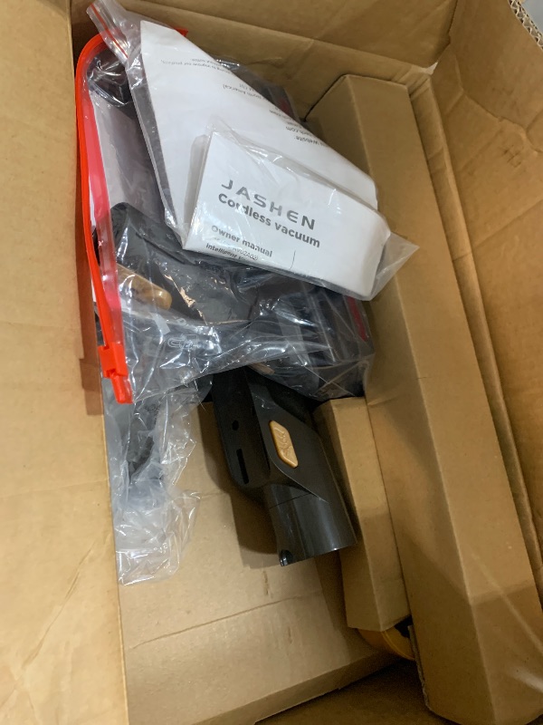 Photo 1 of ************USED- MISSING DUST FILTER************
VBUOO Cordless Vacuum Cleaner, 580W 48KPA 70 Mins Vacuum Cleaners for Home, Self-Standing Stick Vacuum with Touch Screen, Wall Mount Charge, Ultra High-Power Brush for Pet Hair/Plush Carpet/All Floor