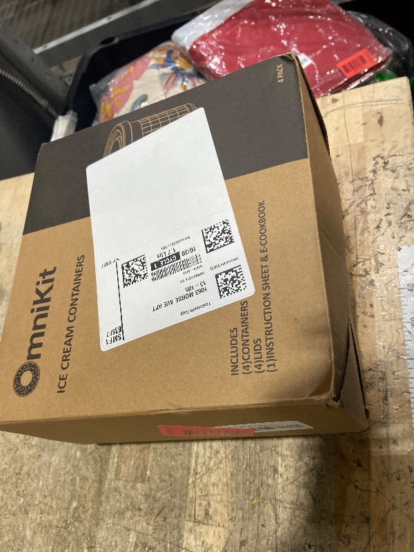 Photo 1 of Ninja Creami Pints and Lids - 4 Pack Ninja Creami Pints, 16 oz Ninja Creami Containers, Creami Pint Containers Compatible with Ninja NC299AMZ & NC300 Series Ice Cream Maker - Tight Sealing & Anti-Slip