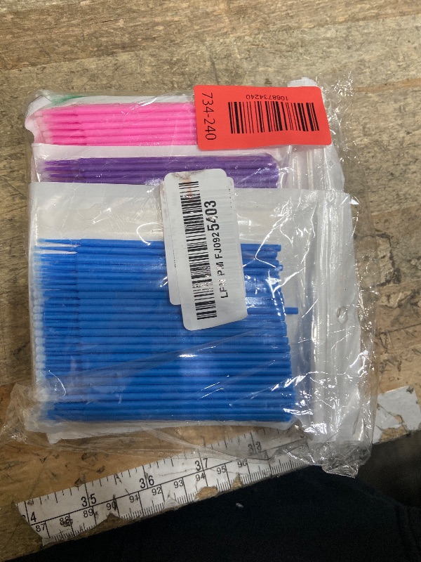 Photo 1 of 500 Pcs Micro Applicator Brush, Micro Swabs, Disposable Eye Lashes Mascara Wands for Eyelash Extension Tbestmax