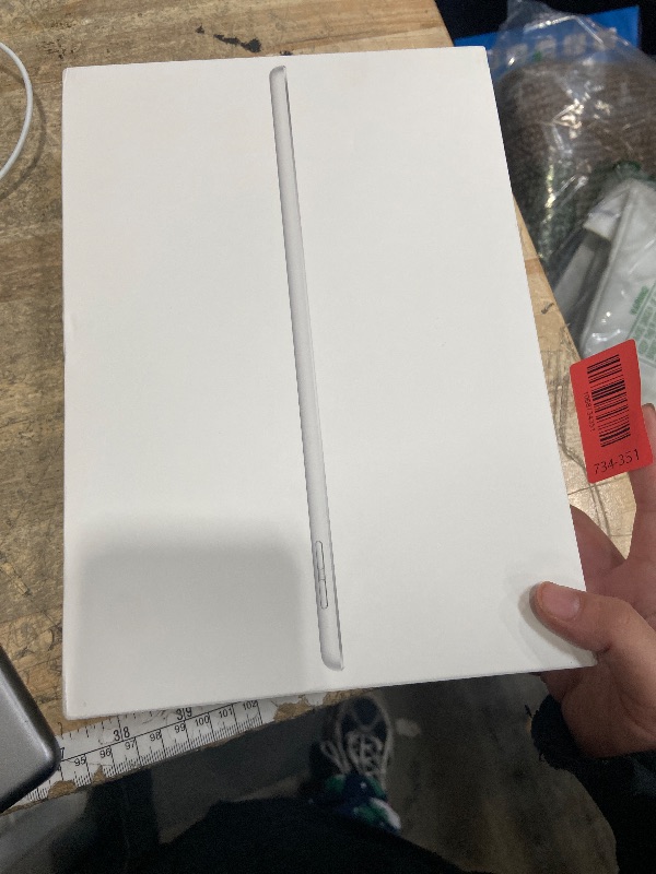 Photo 1 of ** TEST DOES NOT POWER ON ****Apple iPad (9th Generation): with A13 Bionic chip, 10.2-inch Retina Display, 64GB, Wi-Fi, 12MP front/8MP Back Camera, Touch ID, All-Day Battery Life – Silver