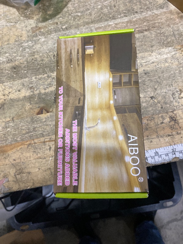 Photo 1 of ********MISSING ABOUT HALF THE PIECES************
AIBOO Under Cabinet LED Puck Lights Kit with Touch Dimming Switch for Ambiance Atmosphere Night Lighting (4 Lights,Daylight White)