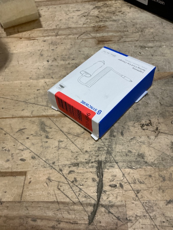 Photo 1 of [Apple MFi Certified] Syncwire iPhone Car Charger 32W Super Fast Car Phone Charger Cigarette Lighter USB Car Adapter with Build-in 5FT Coiled Lightning Cable for Apple iPhone 14/13/12/11/XR/Max, iPad