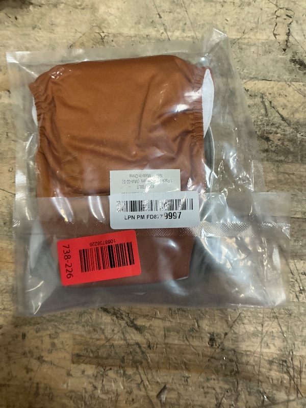 Photo 1 of 1 Pack 3 Reusable Dog Diapers Washable Male Belly Bands for Dogs, High Absorbing Male Dog Doggie Puppy Wraps (Small, Black Brown Light Gray)