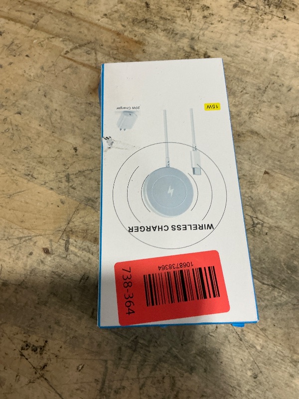Photo 1 of [Apple MFi Certified]Magnetic Wireless Charger Apple Mag Safe Charger,15W 6FT Fast Wireless Charging Pad for Apple iPhone 16 Pro Max/16 Pro/16 Plus/15 Pro Max/14/13/12/AirPods3/2/Pro/Pro2,Charging Pad
