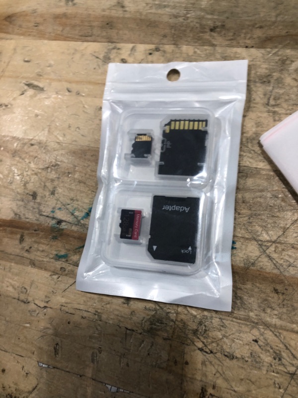 Photo 1 of 2 Pack Micro Memory Card 128 GB with Adapter, C10/U3/UHS-I/A1 TransFlash Card, TF Card for Camera, Smartphone, Tablet, Drone (Red 128GB*2)