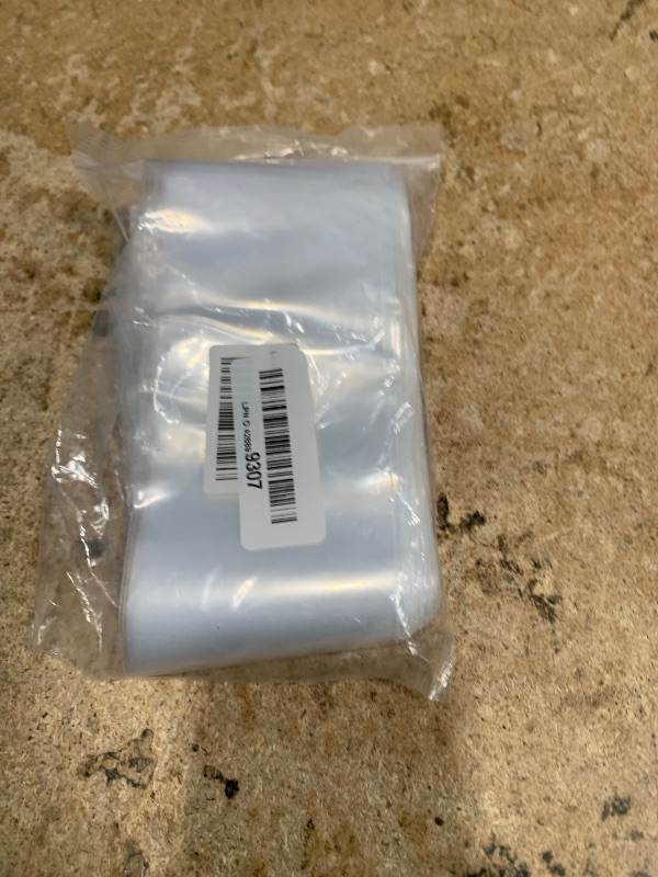 Photo 1 of 3" x 12" Reclosable Long Plastic Bags with Hang Hole for Packaging Necklaces & Jewelry, 2 Mil, Clear Zipper Bags (Pack of 100)