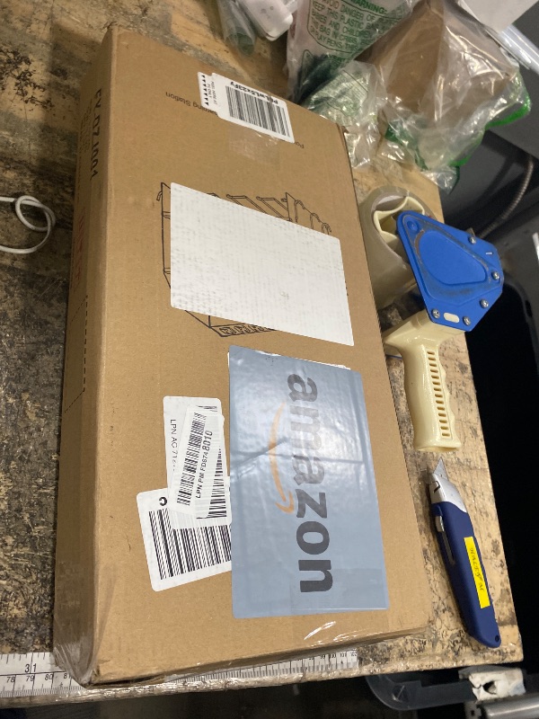 Photo 2 of CCCEI Modular Power Tool Organizer Wall Mount with Charging Station. Garage Drill Storage Shelf with Hooks, Heavy Duty Rack, Tool Battery Holder Built in 8 Outlet. Gift for Men. Red, 1 Pack.