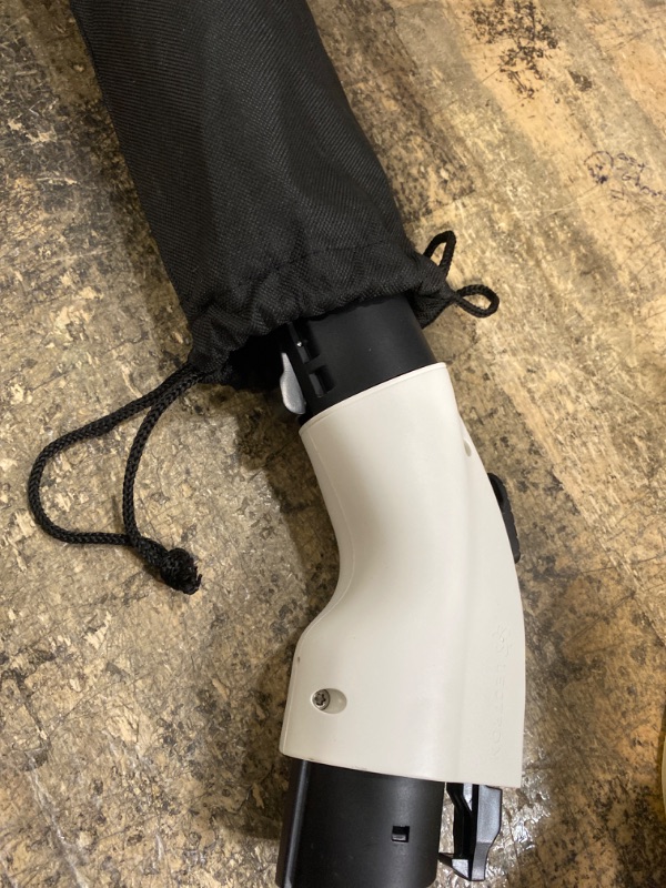 Photo 1 of [Only for J1772 EVs ] Lectron - Tesla to J1772 Charging Adapter, Max 48A & 250V - Compatible with Tesla High Powered Connectors, Destination Chargers, and Mobile Connectors (White)