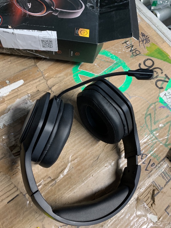 Photo 1 of ***(MISSING PARTS)***Wireless Gaming Headset, 7.1 Surround Sound, 2.4Ghz USB Gaming Headphones Bluetooth 5.4, 100-Hr Noise Canceling Mic RGB Light, Wireless Headset for PC PS5 PS4 Mac Switch, ONLY Wired Mode Suit for Xbox