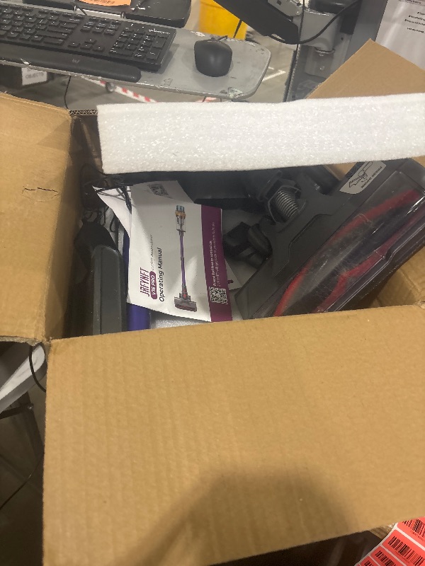 Photo 1 of (USED/UNTESTED) Cordless Vacuum Cleaner, 55KPA 70Min 650W Motor Powerful Vacuum Cleaners for Home, Self-Stand Cordless Stick Vacuum Rechargeable Anti-Tangle/LED Screen/1.8L Cup for Home Pet Hair/Carpet/Hardwood Floor