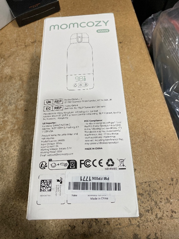 Photo 1 of Momcozy Portable Milk Warmer for Travel – Dual Heating Modes for Breast Milk & Water, Portable Bottle Warmer with Fast Heating & Long Battery Life, 17 Ounces Large Capacity to Meet Your All-Day Needs