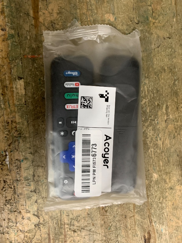 Photo 1 of (Pack of 2) Replacement Remote Control Only for Roku TV, Compatible for TCL Roku/Hisense Roku/Onn Roku/Sharp Roku/Element Roku/Westinghouse Roku/Philips Roku Smart TVs (Not for Roku Stick and Box)