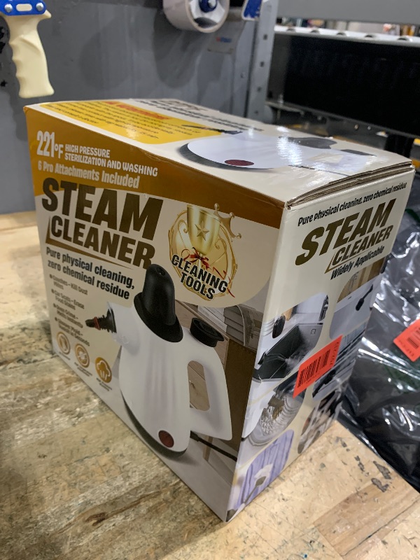 Photo 1 of ***FOR PARTS ONLY/NON-FUNCTIONAL*** Handheld Steam Cleaner for Home, Pressurized Deep Cleaning Steamer for Cleaning for All Surfaces with 9 Accessories, Multipurpose Steam Cleaners for Grout Steam Cleaner Tile Kitchen Bathroom