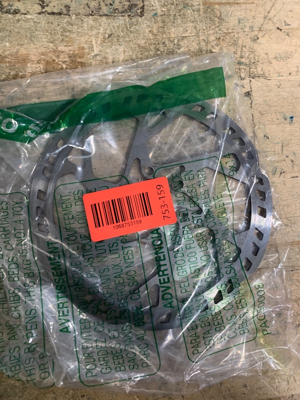 Photo 1 of 160mm Bike Disc Brake Rotor Bike Rotors with 6 Bolts Stainless Steel Bicycle Rotors Fit for MTB Mountain Road Bicycle BMX