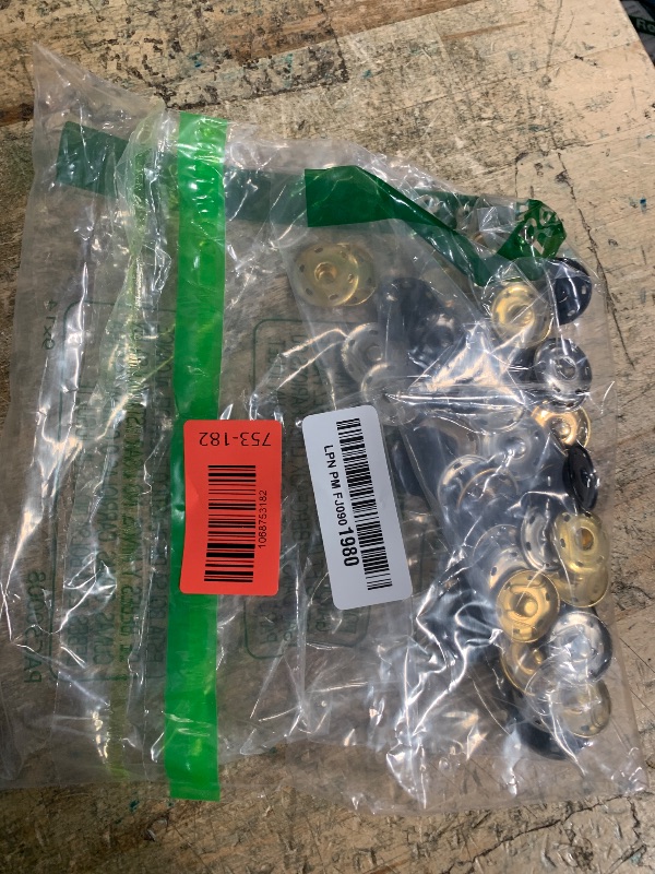 Photo 1 of 1Inch/25mm Large Sew on Snap Buttons 24Set Sew-on Snaps Sewing Snaps for Fabric, Metal Snaps Fasteners Press Studs Buttons for Sewing Clothing,3 Colors