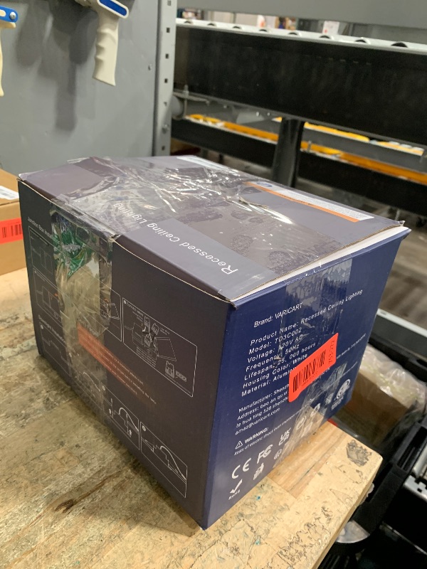 Photo 2 of VARICART Recessed Lighting 6 inch RGBCW Color Changing Canless LED Recessed Ceiling Lights Dimmable with Remote Control, 16W 1500 Lumen, Flicker Free, Memory, 3 Modes, Delayed Off, ETL, 6 Pack