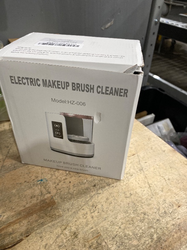 Photo 1 of (incomplete) 3 IN 1 Electric Makeup Brush Cleaner Machine With Makeup Brush Dryer-Holder-Portable Automatic USB Cosmetic Brushes Cleaner