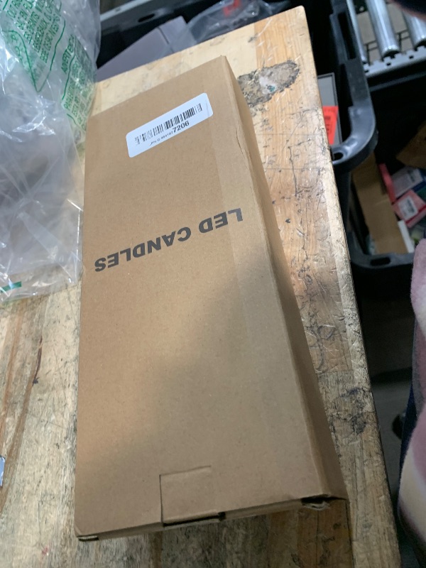 Photo 1 of ***ONLY 5 WORK*** GenSwin Flameless Ivory Taper Candles Flickering with 10-Key Remote, Battery Operated Led Warm 3D Wick Light Window Candles Real Wax Pack of 6, Christmas Home Wedding Decor(0.78 X 9.64 Inch)