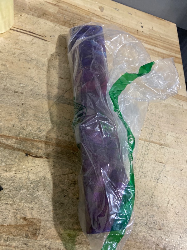 Photo 1 of ***PURPLE*** REDAMANCY Fire Red White Leaf Stained Glass Window Film Decorative Double-Side Privacy Film Self-Adhesive Static Glass Window Clings for Living Room Bathroom 15.7x118in/40x300cm