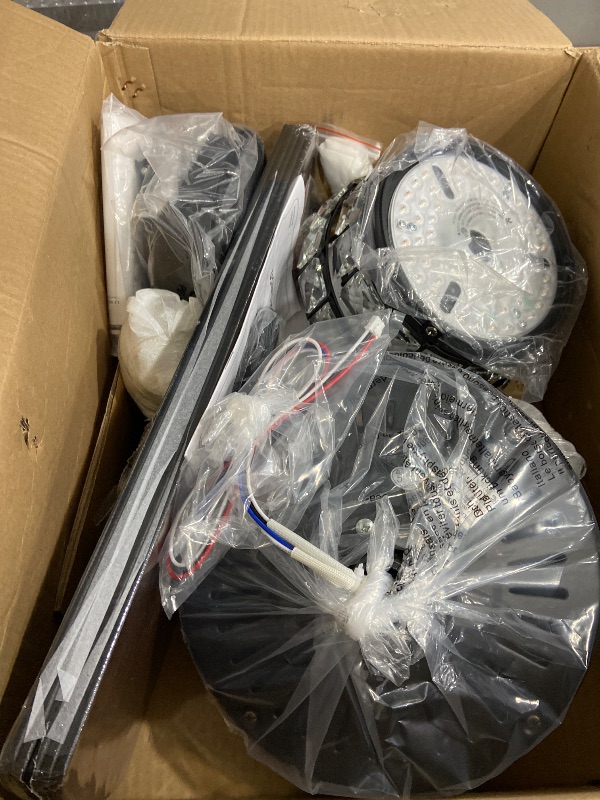 Photo 1 of Fanbulous 48 Inch Crystal Chandelier Fan with 22w LED, Fandelier Ceiling Fan with Light, Dimmable, 3CCT, 6-Speeds, Quiet DC Motor, Ceiling Fan Chandeliers, Modern Ceiling Fans for Bedroom, Living Room