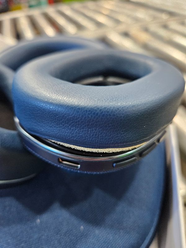 Photo 1 of *USED SEE NOTES* Bowers & Wilkins Px7 S2e Over-Ear Headphones, Bluetooth Headphones Over Ear with Enhanced Noise Cancellation, Transparency Mode, Crystal-Clear Calls, 30-Hour Battery Life, Ocean Blue