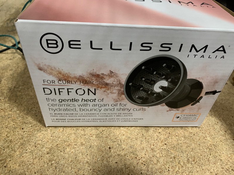 Photo 1 of ***SEE NOTES****Bellissima Diffon Hair Diffuser and Ceramic Curly Hair Dryer - DF1 5000 - Lightweight and Compact