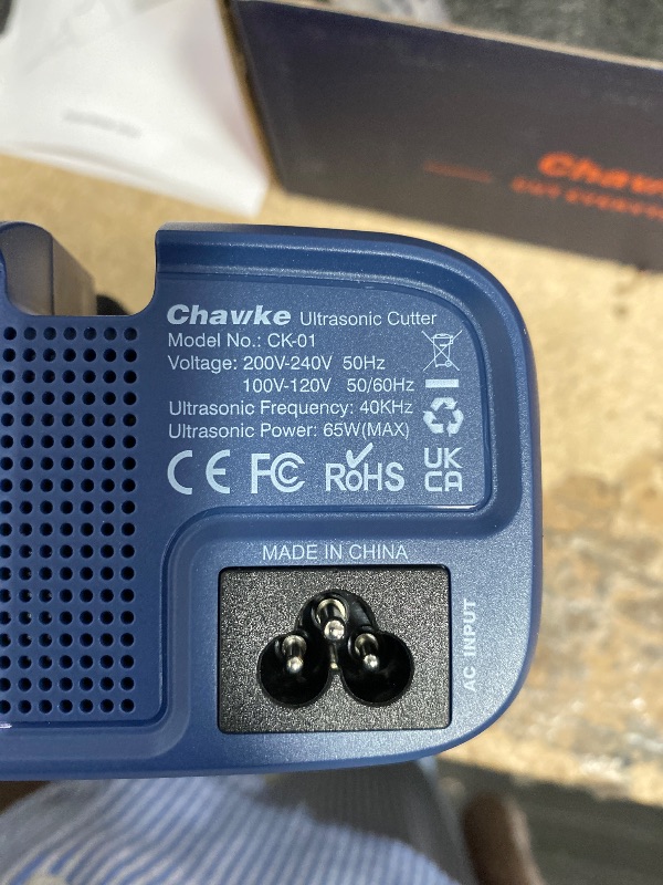 Photo 1 of ***(PARTS ONLY/MISSING PARTS/ NON FUNCTIONAL)***Chawke Profession 65W Ultrasonic Cutter Knife 40kHz Vibration Cutting 3D Print Resin, Dental Model Plastic, Car Modification Carbon fiber Acrylic Trimming Deburr DIY Power-driven Tools (Pro Version)