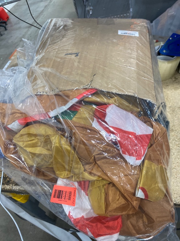 Photo 1 of ****WORKS/INFLATES WELL*****

Lenwen 10 ft Christmas Inflatable Gingerbread House Archway Gingerbread Man Cookie House and Candy Cane Decor with LED Lights Set for Christmas Party Indoor Outdoor Yard, Door Holiday Decorations