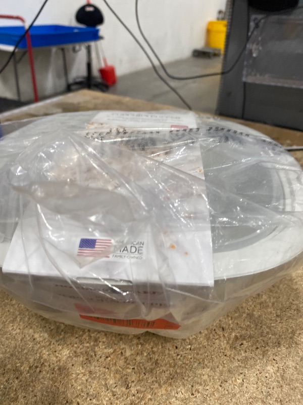 Photo 1 of **MINOR CORNER CHIP****

Nordic Ware Microwave Popcorn Popper, White, 12 Cup