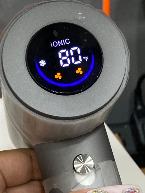 Photo 4 of Hair Dryer with Magnetic Diffuser Attachments, Professional High Speed Ionic Blow Dryer for Fast Drying,9 Heat & 2 Speed Settings,Auto Clean and Cool Shot,Compact Hair Blow Dryer for Travel,Salon,Home