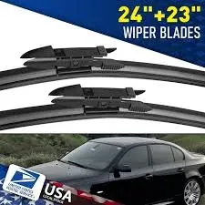 Photo 1 of (Set of 2) OEM High Quality 24" & 23" Windshield Wiper Blades